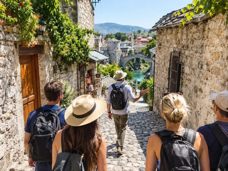 Mostar e Kravica con una guida locale